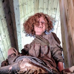 Irish Famine Cottages - Another creepy mannequin