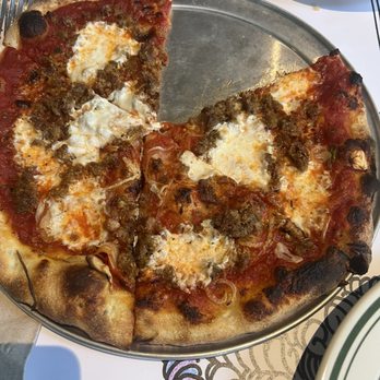 Jon & Vinny's - Bronx bomber; this was so phenomenal. If you like fennel sausage (same sausage used in dominos pizza) then you will love this pie - Italian Near Me - Miami, Florida