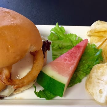 Hickory Inn Cafe - Loved the burger with onion rings on it. - Cafes Near Me - Vega, Texas Hickory Inn Cafe - Loved the burger with onion rings on it. - Cafes Near Me - Vega, Texas