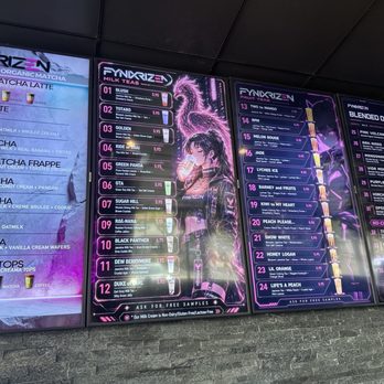 Fynix Rizen - Bubble Tea Near Me - Westminster, California