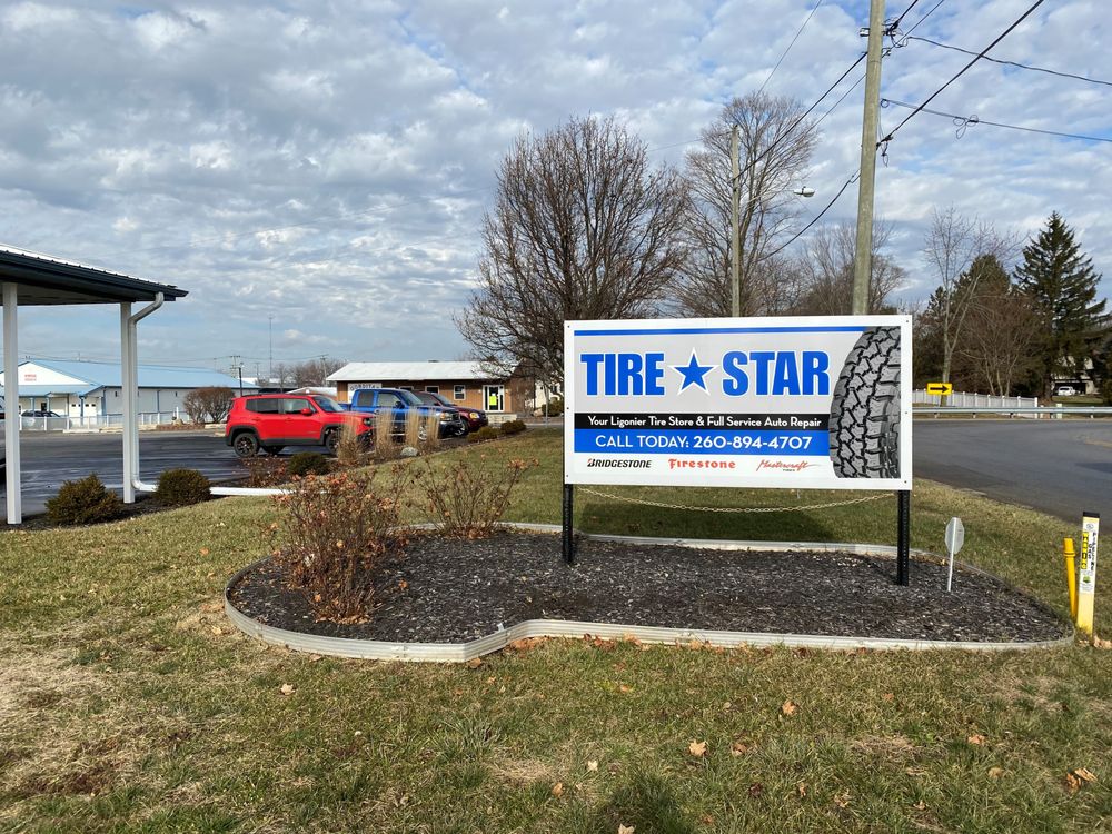 TIRE STAR OF LIGONIER Updated September 2024 808 N Cavin St