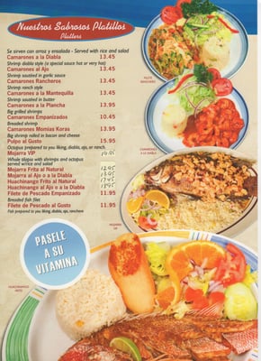 Menu photo 1 Islas Marias Hanover Park, IL Menu photo 1 Islas Marias Hanover Park, IL