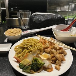 Hibachi Grill - Chicken teriyaki.
