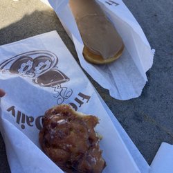 Jelly Donuts - Apple fritter and maple bar
