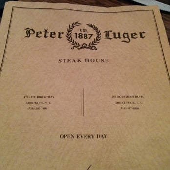 Peter Luger - Steakhouses Near Me - Brooklyn, New York Peter Luger - Steakhouses Near Me - Brooklyn, New York