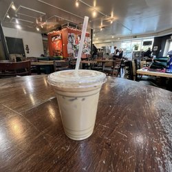 Cafe On 1st - Iced pumpkin spice latte