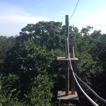 Trinity Forest Adventure Park - The "Black Diamond" run - Challenge Courses Near Me - Dallas, Texas