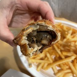 Mushroom Empanada was filled generously and so umami
