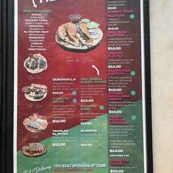 Casa Deli - Menu page 3 of 6 - Mexican Near Me - Savage, Minnesota