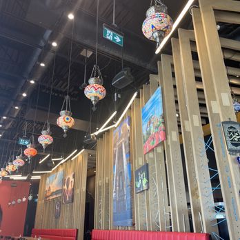 Turkish Flames - Interior - cute lanterns - Middle Eastern Near Me - Kitchener, Ontario