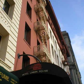 Hotel Union Square - Front entrance, Hotel Union Square - Hotels Near Me - San Francisco, California