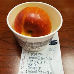 Can't deny I got fruit in a cup Can't deny I got fruit in a cup