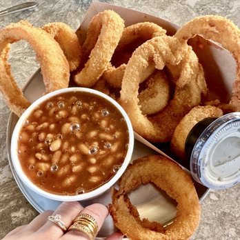 Buckboard's Barbecue & Brew - Onion Rings - New American Near Me - El Cajon, California