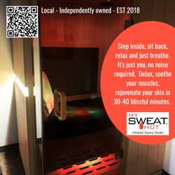 My Sweat Hut - $20 for an individual sauna session!