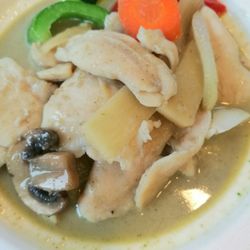 Pang's take away - green curry chicken