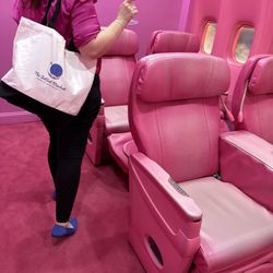 Rich Girls Museum - Pink plane room