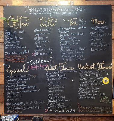 Menu photo 8 Common Grounds Bistro Waterbury, CT