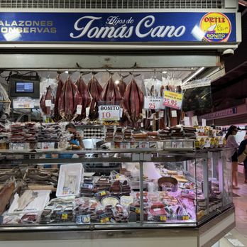 Mercado Central - fish vendor on the second floor - Farmers Market Near Me - Alicante, A Mercado Central - fish vendor on the second floor - Farmers Market Near Me - Alicante, A