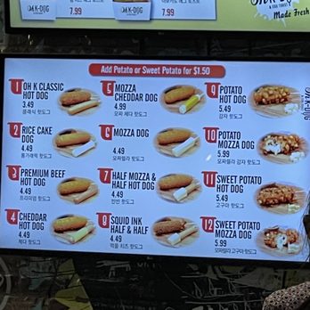 H Mart - Austin - OhK Dogs Menu! - Grocery Near Me - Austin, Texas