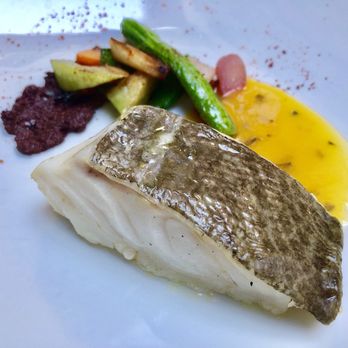 L'Essentiel - Cod – Orange Sauce Infused into Jasmine and Creamy Polenta - French Near Me - Avignon, 84