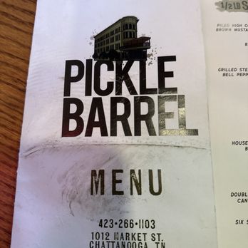 Pickle Barrel Restaurant - New American Near Me - Chattanooga, Tennessee