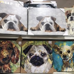 Love these dog paintings