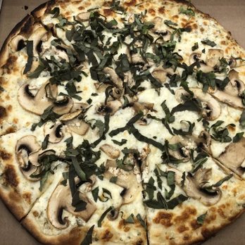 Burattino Brick Oven Pizza - Bianchi fungi - Pizza Near Me - Toronto, Ontario