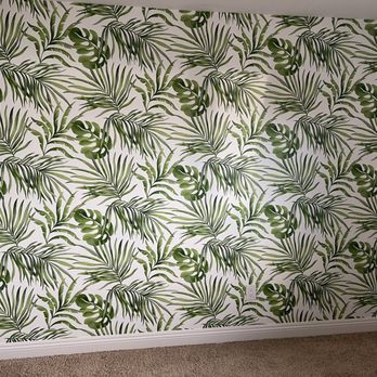 Wallpaper Installation San Diego - Guest Room feature wall - Wallpapering Near Me