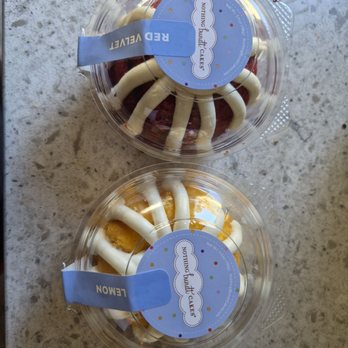 Nothing Bundt Cakes - 2 Bundtlets Cakes. Red Velevet and Lemon - Bakeries Near Me - Elk Grove, California