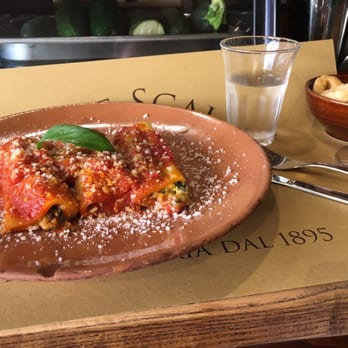 Ai Tre Scalini - Special of the day: cannoli with spinach - Wine Bars Near Me - Rome, RM