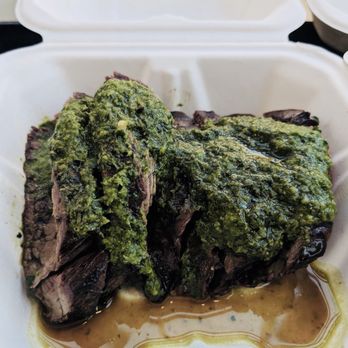 Colburn Café - Skirt Steak with chimichurri! - New American Near Me - Los Angeles, California Colburn Café - Skirt Steak with chimichurri! - New American Near Me - Los Angeles, California