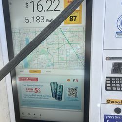 Rally - You can look at a traffic map while you pump.