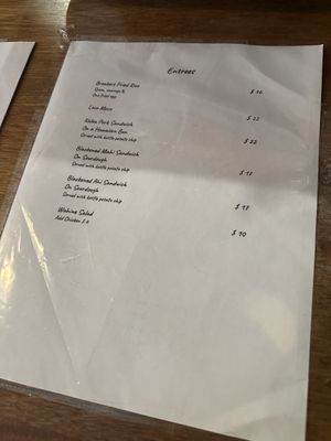 Menu photo 8 Breakers Encinitas, CA