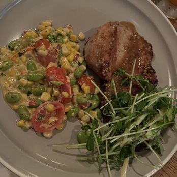 Whiskey Cake - Pork Chop w/ hash - New American Near Me - Oklahoma City, Oklahoma Whiskey Cake - Pork Chop w/ hash - New American Near Me - Oklahoma City, Oklahoma
