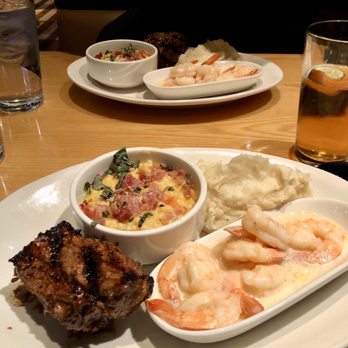 BJ's Restaurant & Brewhouse - Tri Tip Creamy Couscous Mac & Cheese Shrimp Scampi White Cheddar Mashed Potatoes - New American Near Me - Glendale, California