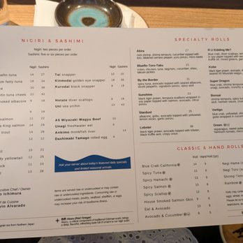 Azuki Sushi - menu as of 10/4/26 - Sushi Bars Near Me - San Diego, California Azuki Sushi - menu as of 10/4/26 - Sushi Bars Near Me - San Diego, California