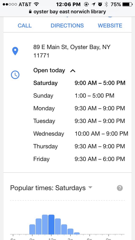 OYSTER BAYEAST NORWICH PUBLIC LIBRARY Updated August 2024 89 E