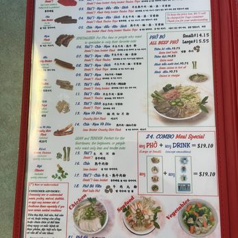 Pho Nam - Menu - Vietnamese Near Me - Sunnyvale, California