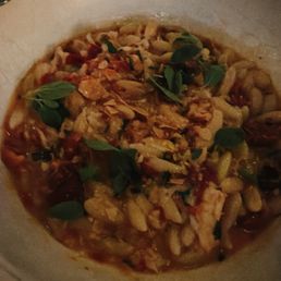 Crab pasta