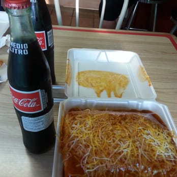El Chilito Restaurant - About to dig in to there super burrito and wash it down with a cold coke.. was a dollar more for cheese on top. Crazy right - Mexican Near Me - Downey, California El Chilito Restaurant - About to dig in to there super burrito and wash it down with a cold coke.. was a dollar more for cheese on top. Crazy right - Mexican Near Me - Downey, California