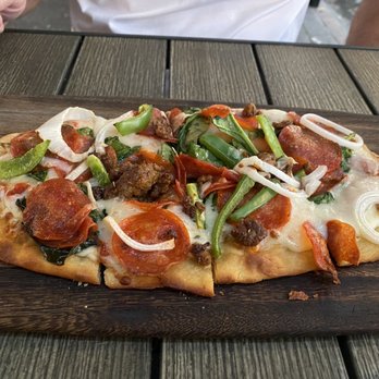 Foster's Kitchen Waikoloa - Meat Flatbread - American Near Me - Waikoloa, Hawaii Foster's Kitchen Waikoloa - Meat Flatbread - American Near Me - Waikoloa, Hawaii