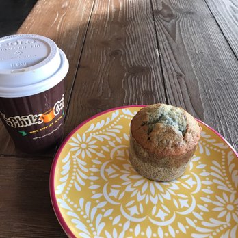 Philz Coffee - Blueberry Muffin warmed up 2/3 Decaf Ethiopia and Dancing Water - Coffee & Tea Near Me - Davis, California