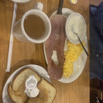 The Cockeyed Rooster - The Mrs had the country ham meal. - Breakfast & Brunch Near Me - Smithfield, Virginia