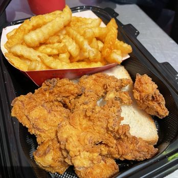 Dave's Hot Chicken - 10 pc. Dave's Bites w/ Fries - Chicken Shop Near Me - San Diego, California Dave's Hot Chicken - 10 pc. Dave's Bites w/ Fries - Chicken Shop Near Me - San Diego, California