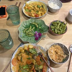 Time For Thai - Thai curries and Edamame