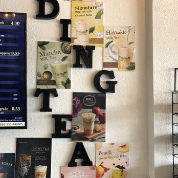 Tiger Tea - a variety of teas on a wall - Bubble Tea Near Me - Hilo, Hawaii Tiger Tea - a variety of teas on a wall - Bubble Tea Near Me - Hilo, Hawaii