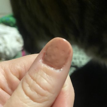 Nail Pros And Spa - This little manicure took an hour and forty five minutes with an appointment. No- I didn't ask for the "golf ball" texture. - Nail Salons Near Me - Camarillo, California