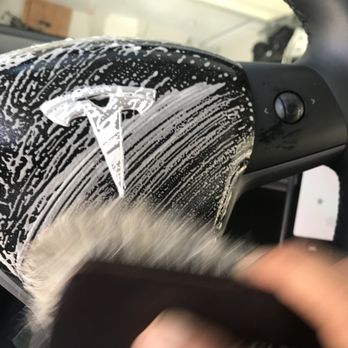 4 Auto Detail - Deep in shampoo Tesla - Auto Detailing Near Me 4 Auto Detail - Deep in shampoo Tesla - Auto Detailing Near Me