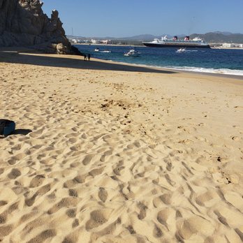 Playa del Amor - Cruise ship off in the distance - Beaches Near Me Playa del Amor - Cruise ship off in the distance - Beaches Near Me