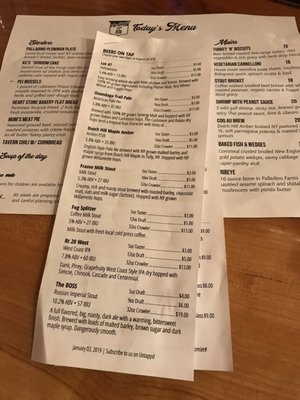 Menu photo 6 Heritage Hill Brewhouse & Kitchen Pompey, NY Menu photo 6 Heritage Hill Brewhouse & Kitchen Pompey, NY